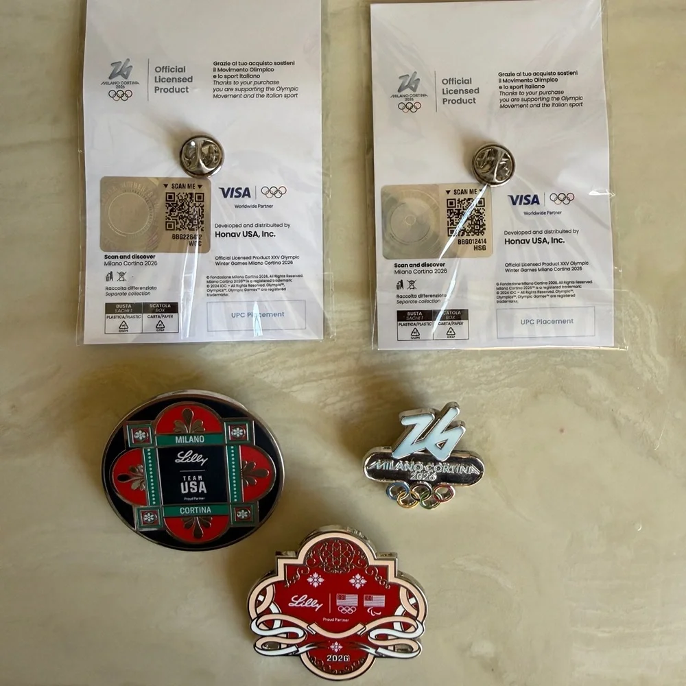Milano Cortina Olympics Pins - Picture 2 of 7